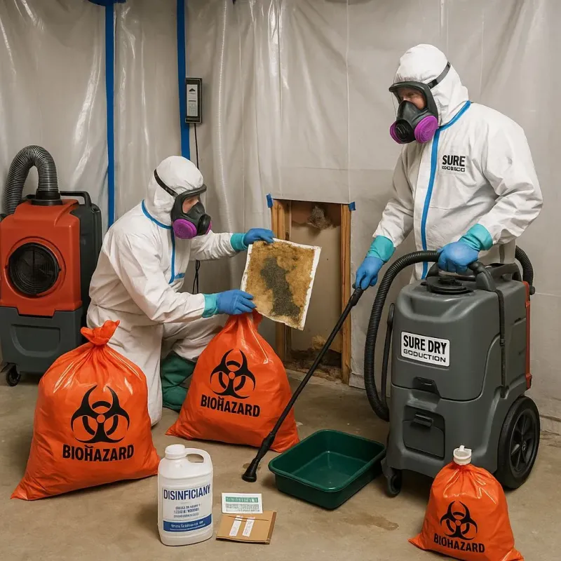 Contaminated Water Handling Protocols process in Hillsboro, MS